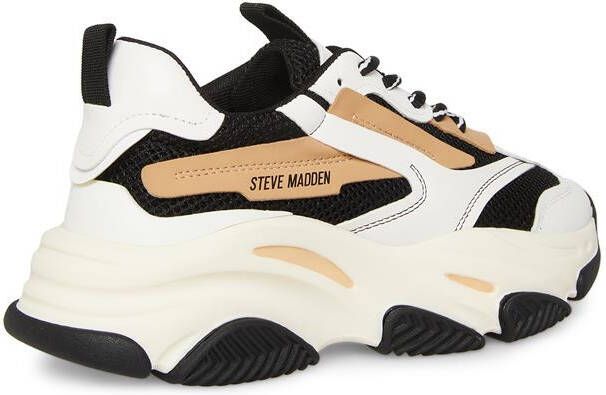 STEVE MADDEN Possession-E tan Zwart Kunststof Lage sneakers Dames - Foto 11