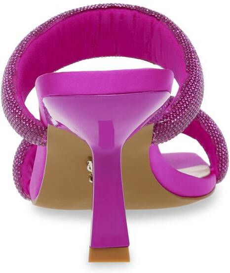 Steve Madden Top Notch muiltjes met strass roze - Foto 4