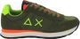 Sun68 Fluo Groene Militaire Sneaker Tom Solid Green Heren - Thumbnail 3