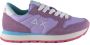 Sun68 Ally Solid Nylon Sneaker Vrouwen Blauw multi paars Maat - Thumbnail 6