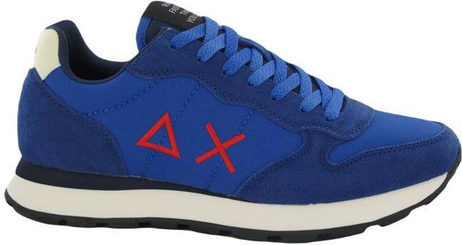 Sun68 Tom Solid Fluorescerende Blauwe Hardloopschoenen Blue Heren