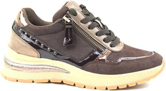 Tamaris Sportieve Bruin Cognac Sneakers Brown Dames - Foto 3