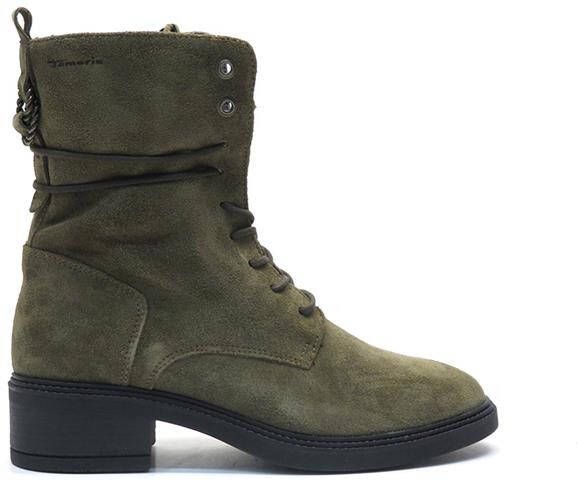 TAMARIS Leren Half laarsje groen 37 - Foto 2