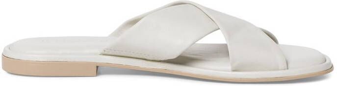 Tamaris Wit Leren Zomer Slipper White Dames - Foto 8
