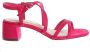Tamaris Roze Suede Sandalette met Enkelbandje Pink Dames - Thumbnail 7