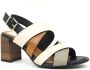 Tamaris Sandalette Dames Zwart Groen Beige Cognac - Thumbnail 3