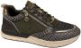 Tamaris Sneakers met sleehak vrijetijdsschoen lage schoen veterschoen met trendy metallic-details - Thumbnail 5