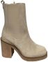 Tango Frida beige suede chelsea boot 300 Dames laarzen beige laarzen dames damessschoenen chelsea laarzen - Thumbnail 3