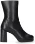 Tango | Nadine 4 a black leather cheslea boot black sole - Thumbnail 3