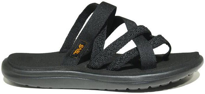 Teva Dames Sandalen met Gekruiste Textielbandjes Black Dames - Foto 14