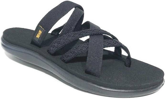 Teva Dames Sandalen met Gekruiste Textielbandjes Black Dames - Foto 13