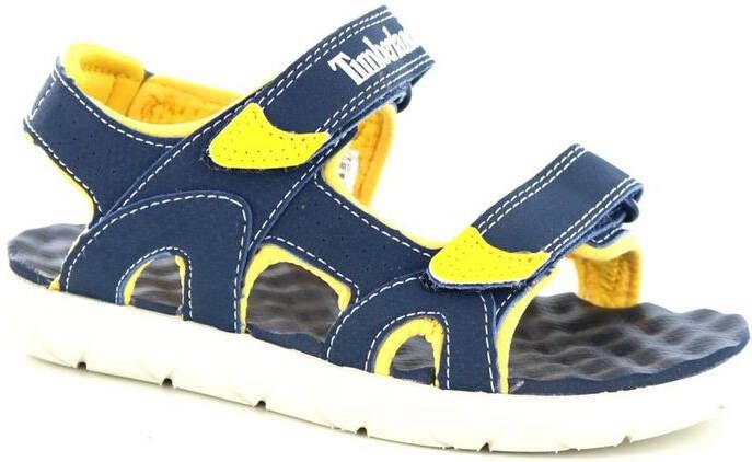 Timberland Perkins Row 2-Strap Black Yellow Sandalen - Foto 7