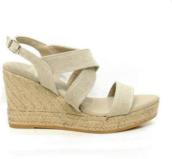 Toni Pons Afra Nu Naturel- sleehak sandaal- pump sleehak - Foto 5