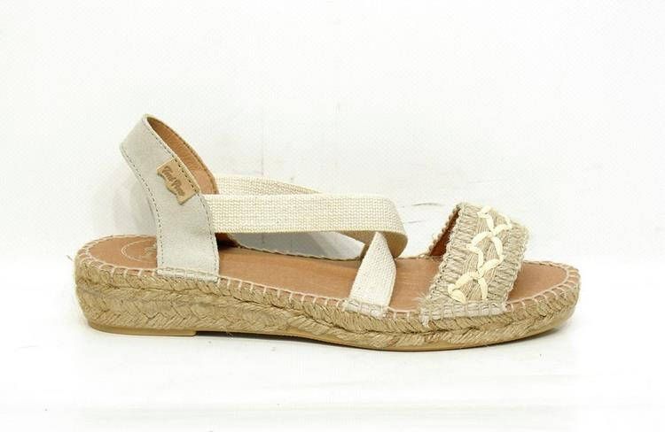 Toni Pons Eider Espadrilles beige Textiel Dames - Foto 2