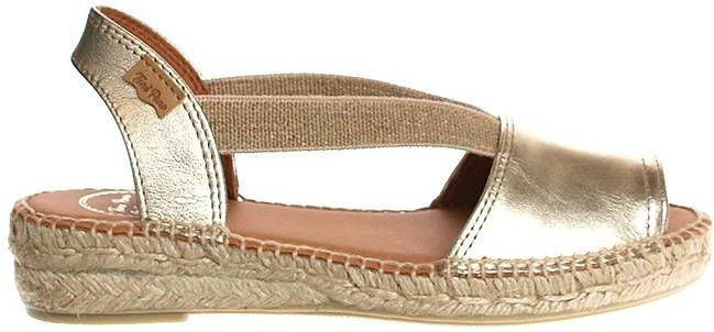 Toni Pons Etna Espadrilles goud Leer Dames - Foto 12