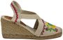 Toni Pons Gardenia Bonita Canvas Dames Espadrilles Multi - Thumbnail 2