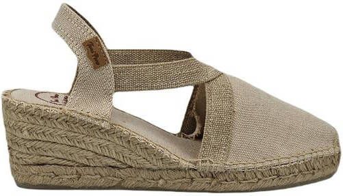 Toni Pons Terra-V Dames Espadrilles Cru Vintage Wit Canvas