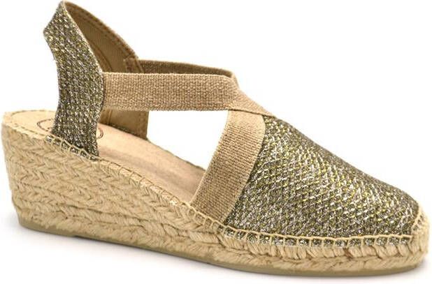 Toni Pons Triton Dames Espadrilles Caqui Groen Textiel TRITONcaqui - Foto 6