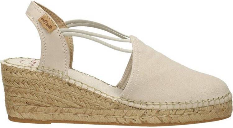 Toni Pons Tremp Dames Espadrilles Pedra Beige Suède TREMPpedra - Foto 9