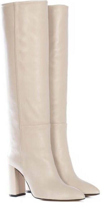 TORAL Hoge Laarzen Dames 12591 Maat: 40 Materiaal: Leer Kleur: Wit - Foto 4