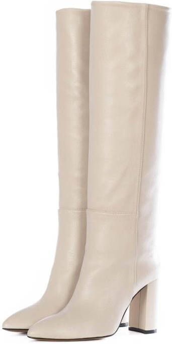 TORAL Hoge Laarzen Dames 12591 Maat: 40 Materiaal: Leer Kleur: Wit - Foto 5