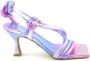 Strappy Sandals 12816 Sandalen Dames Multi - Thumbnail 3