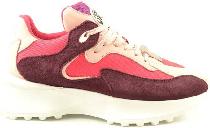 Toral Roze Lage Top Sneakers New Tech Multicolor Dames - Foto 4
