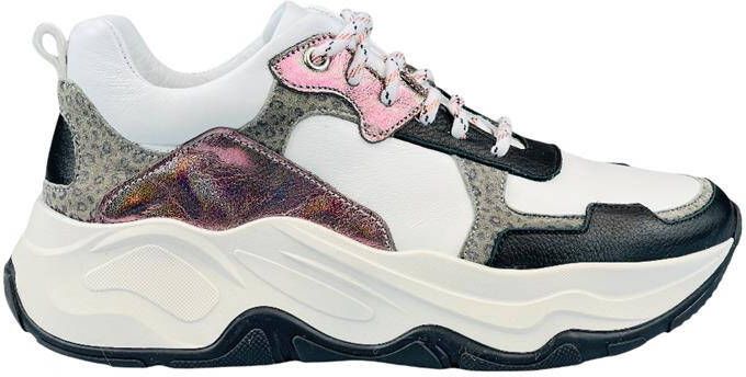 Twins 322180 wijdte 2.5 Yasmin York white-Black multi wit zwart ) - Foto 2