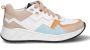 Twins 323175~~~~~~~~~~~~~~~~~~~~~~~~ MeisjesLage schoenenKindersneakers Wit beige - Thumbnail 2