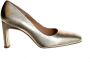 Unisa Waba Pumps High Heels Schoenen Hoge Hak Dames Goud - Thumbnail 2