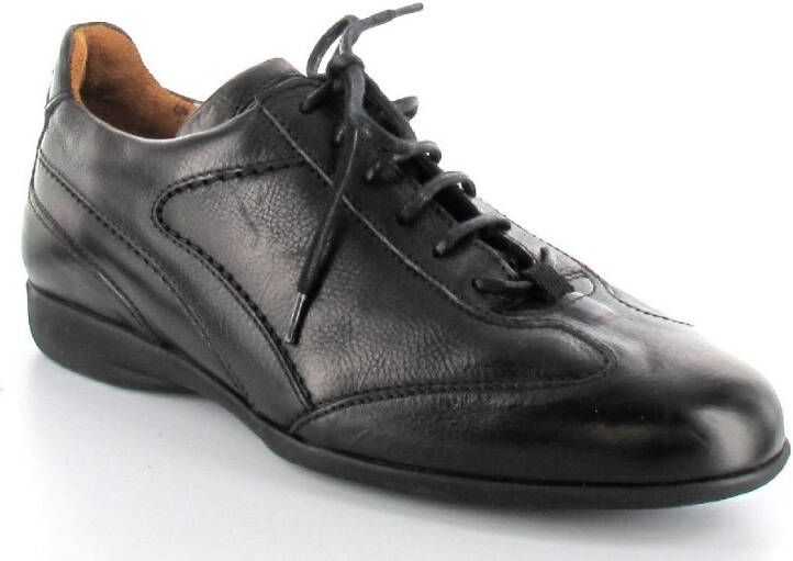 Van Bommel Mannen Leren Veterschoenen Herenschoenen 16300 Zwart - Foto 3