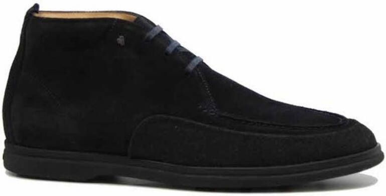 Van Bommel 20205 sportieve veterschoenen heren blauw 00 darkblue suede 46(11 ) - Foto 5