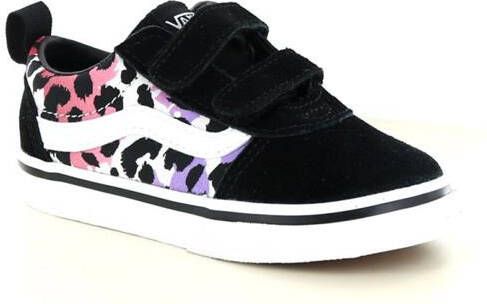Vans Ward V Klittenband Sneaker Meisjes Zwart Multi - Foto 4