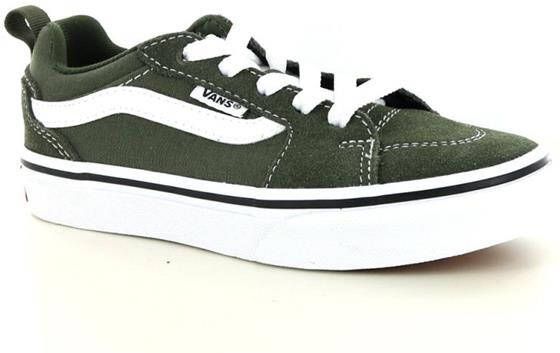 Vans Groene leren sneaker met flexibele zool Multicolor Dames - Foto 5