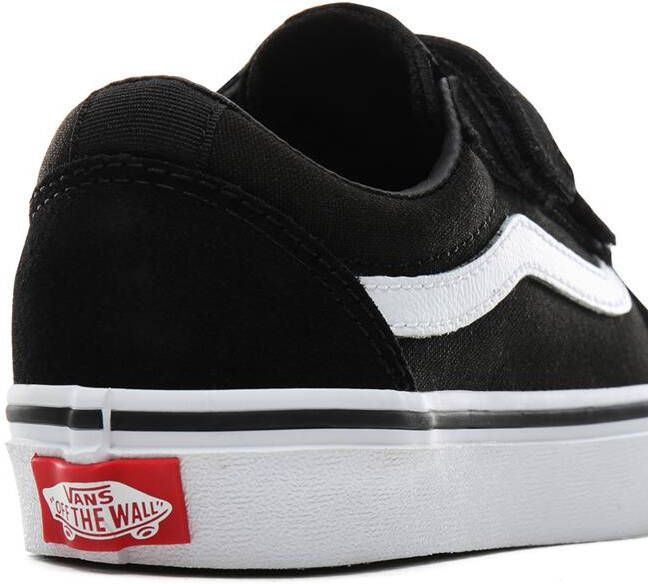 Vans Youth Ward V Suede Canvas Sneakers Black White - Foto 10