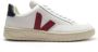 Veja V-12 Leather Sneakers Wit Marsala Nautico Xd0201955 White Heren - Thumbnail 6