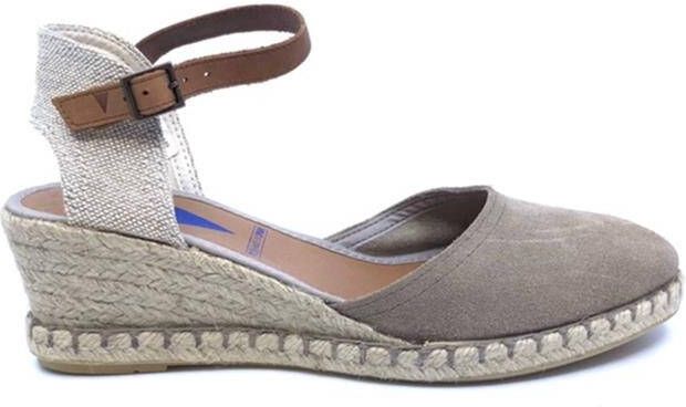 VERBENAS Sandaaltjes MALENA SERRAJE zomerschoen bandjessandaal vakantieschoen met sleehak - Foto 9