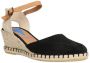 Verbenas Malena Sandalen Touwzool zwart - Thumbnail 3