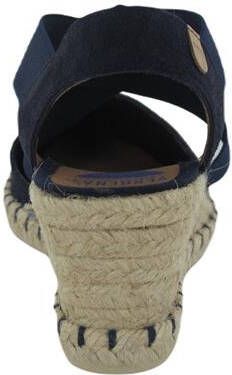 Verbenas Mila Sandalen Touwzool blauw - Foto 3