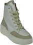 Via vai 58009 Jessy 01 001 Vitello Combi Bianco Sneakers hoge sneakers - Thumbnail 2