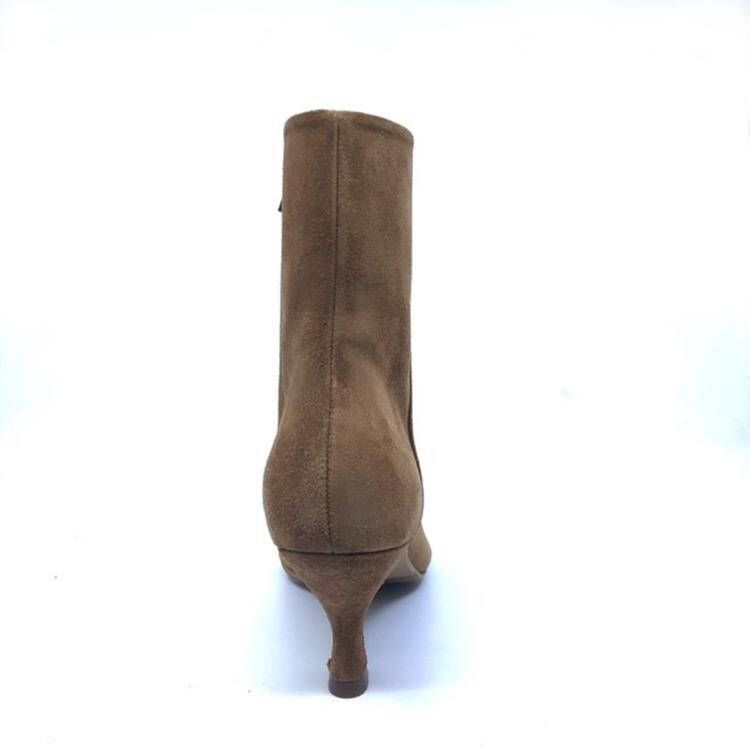 VIA VAI Noelle Rox Enkellaarsjes dames Licht cognac - Foto 5