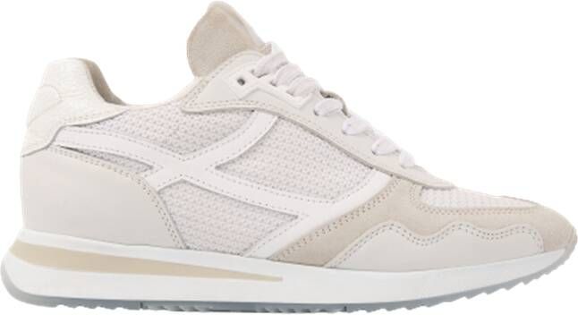 VIA VAI Lage Sneakers Dames Nora Maat: 37 Materiaal: Leer Kleur: Beige - Foto 10