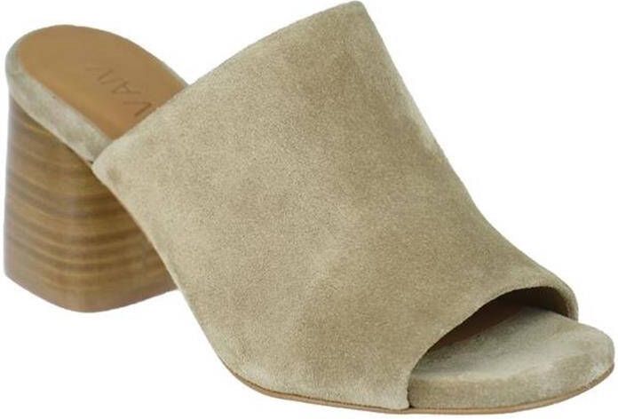 VIA VAI Muiltjes Dames Polly Maat: 36 Materiaal: Suède Kleur: Bruin - Foto 9