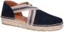 VIGUERA 1890 espadrilles dames blauw vitelo ocean suede - Thumbnail 2