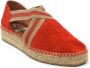 VIGUERA 1890 espadrilles dames rood vitelo rojo suede - Thumbnail 2