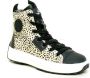 Vingino Noa Mid Hoge sneakers Leren Sneaker Zwart - Thumbnail 3