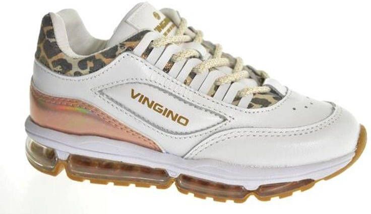 Vingino Fenna Ii Lage sneakers Leren Sneaker Kids Wit - Foto 12