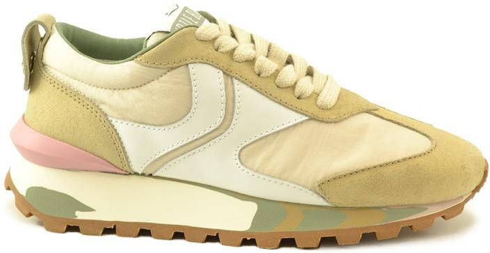 Voile blanche Combined Qwark Goat Sneakers Beige Dames - Foto 4