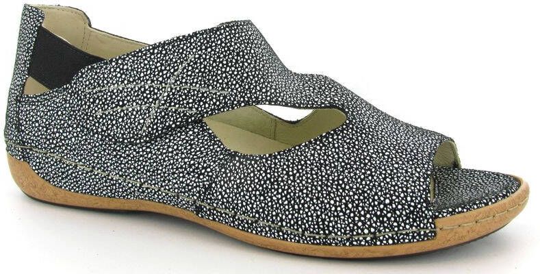 Wäldlaufer Dames Sandalen Waldlaufer 342001-191-001 Heliett Zwart ½ - Foto 6