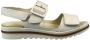 Wäldlaufer Dames Sandalen Waldlaufer 351013-171-111 Hakura Off White ½ - Thumbnail 2